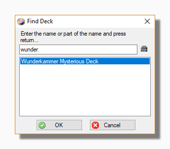 Find Deck Tool
